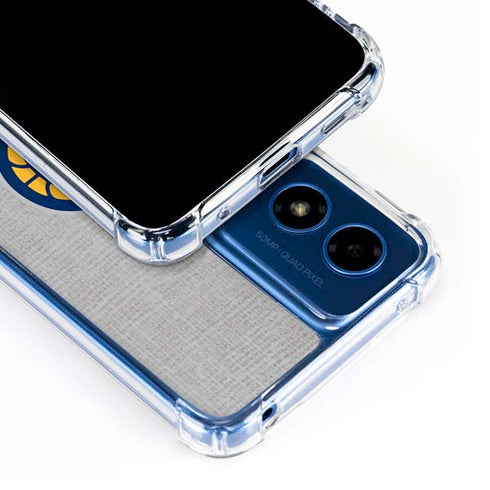NBA Indiana Pacers Canvas Moto G 5G (2024) Clear Case